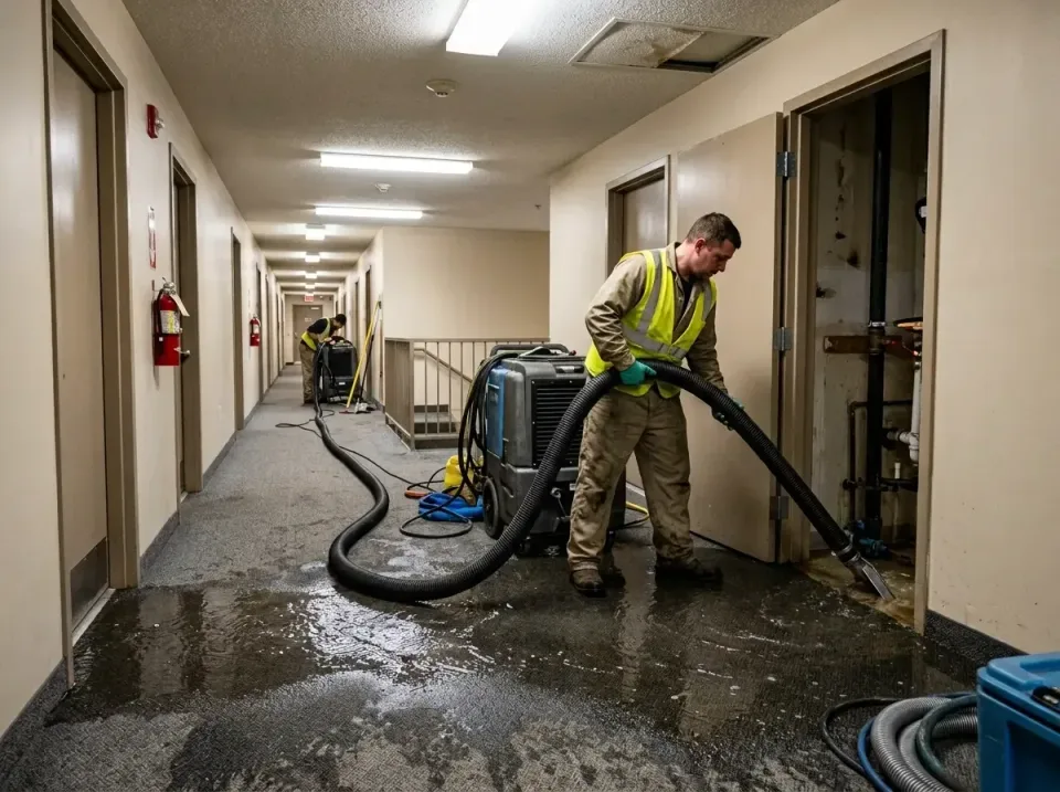 multi-unit-apartment-hallway-f-005 — frequently asked questions, Emergency Burst Pipe Water Extraction & Removal in Melrose,…